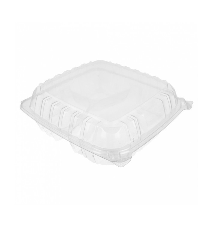 Contenitore Coperchio Cerniera OPS 3 C. "Clear Seal" 4070ml (100 Pezzi)