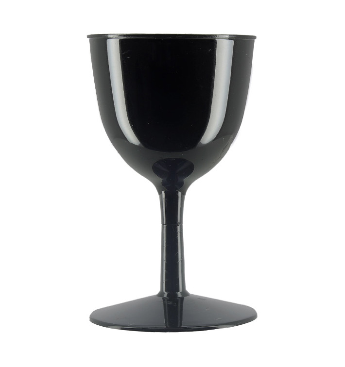 Calice Plastica Dura Cocktail PS Nero 60ml (10 Pezzi) Calice Plastica Dura Cocktail PS Nero 60ml (10 Pezzi)