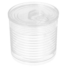 Scatola di Conserva Trasp. PS 60ml Ø5,1x4,8cm (25 Pezzi)