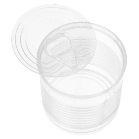 Scatola di Conserva Trasp. PS 60ml Ø5,1x4,8cm (25 Pezzi)