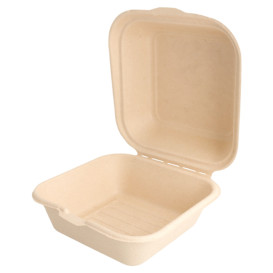 Contenitori Hamburger Canna Zucchero 152x152x84mm (50 Pezzi)