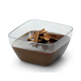 Coppetta Plastica Degustazione Trasp. 4x4x7 cm 75ml (20 Pezzi)