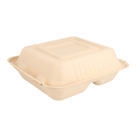 Contenitori Canna Zucchero 3S 20x20x7,5cm (200 Pezzi)