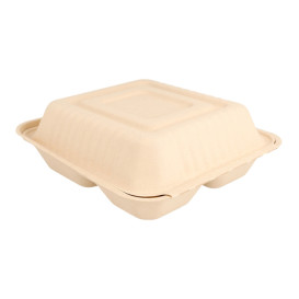 Contenitori Canna Zucchero 3S 20x20x7,5cm (200 Pezzi)