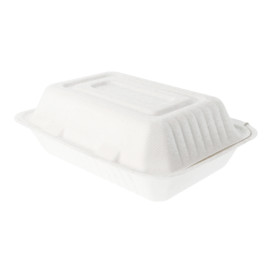 Contenitori Canna Zucchero Bianco 225x165x64mm (200 Pezzi)
