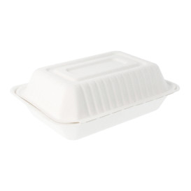 Contenitori Canna Zucchero Bianco 225x165x64mm (200 Pezzi)