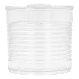 Scatola di Conserva Trasparente PS 220ml Ø7,4x7cm (20 Pezzi)