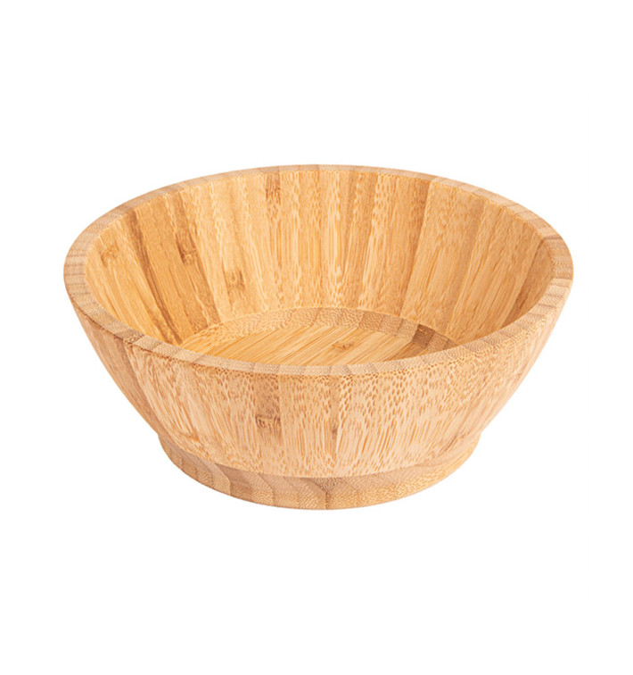 Ciotole di Bambù Ø20x7,5cm (1 Pezzi) Ciotole di Bambù Ø20x7,5cm (1 Pezzi)