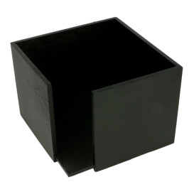  Portatovaglioli Cocktail Nero 13,5x13,5x10cm (12 Pezzi)