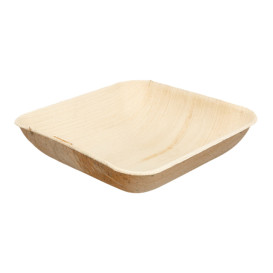 Ciotola di Foglia di Palma 15x15x4cm (25 Pezzi)