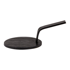 Mini Pala da Bambù Nera Tapas Ø5 cm (400 Pezzi)