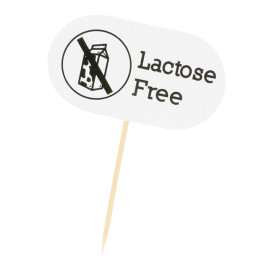 Stuzzicadenti Marcatore Lactose Free 8 cm (2000 Pezzi)