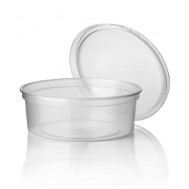 Coppette Plastico Trasparente 350ml  Ø11,5cm (500 Pezzi)