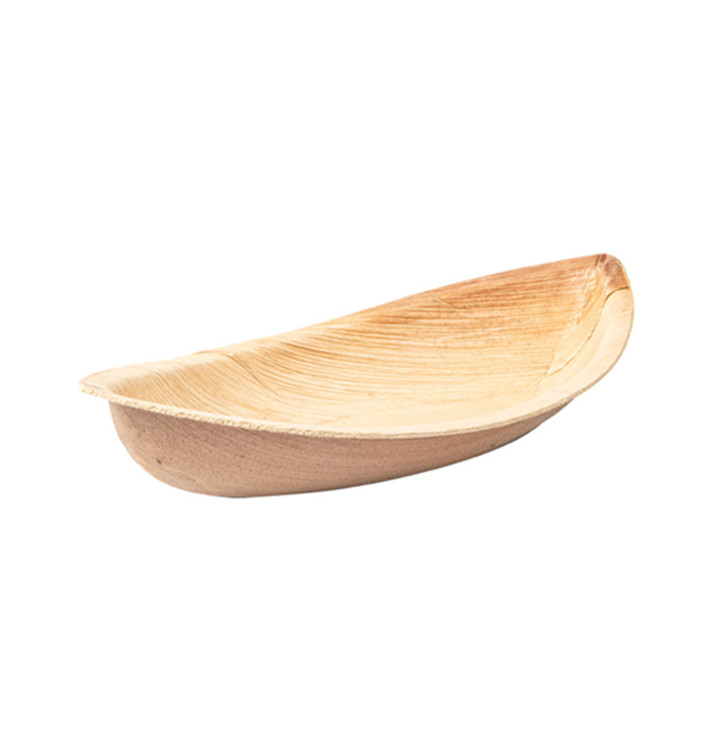 Piroghe in Foglia di Palma 21x11x4 cm (25 Pezzi) Piroghe in Foglia di Palma 21x11x4 cm (25 Pezzi)