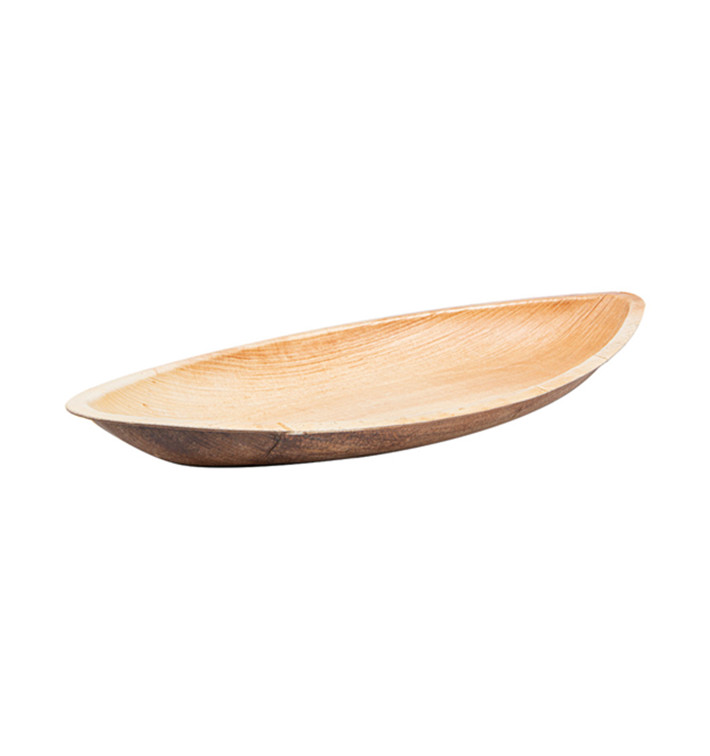 Piroghe in Foglia di Palma 30x13x5,5cm (25 Pezzi) Piroghe in Foglia di Palma 30x13x5,5cm (25 Pezzi)