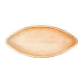 Piroghe in Foglia di Palma 30x13x5,5cm (25 Pezzi)