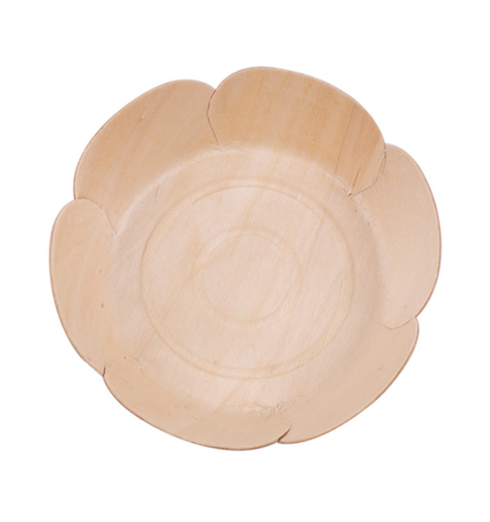 Ciotola di Legno Ø10,5cm (50 Pezzi) Ciotola di Legno Ø10,5cm (50 Pezzi)
