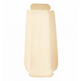 Vaschetta in Legno Rettangolare 22,5x11x3 cm (200 Pezzi)