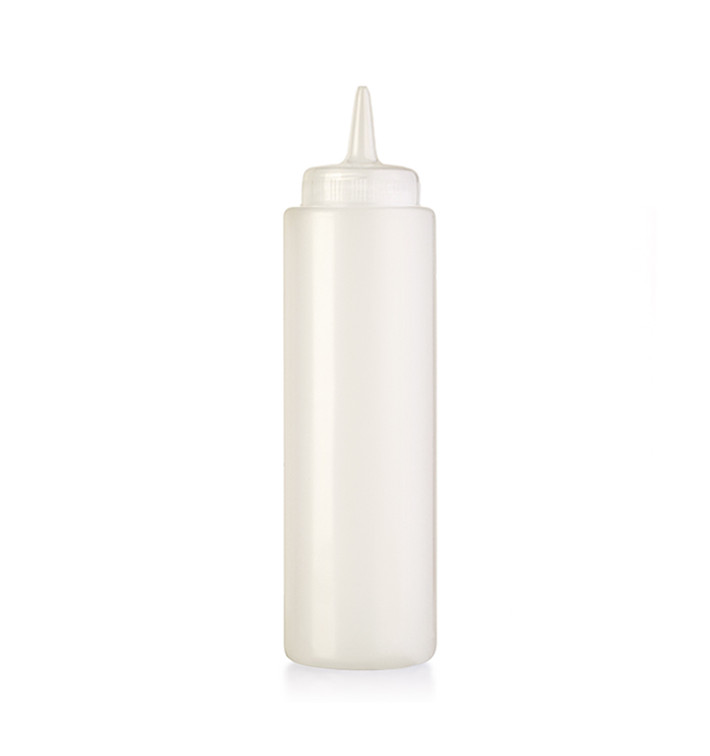 Dosatore per Salse Plastico Traslucido 240ml (72 Pezzi) Dosatore per Salse Plastico Traslucido 240ml (72 Pezzi)