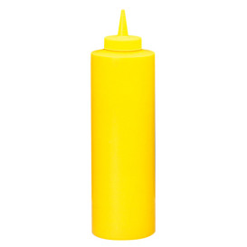 Dosatore per Salse Plastico Giallo 720ml (6 Pezzi)