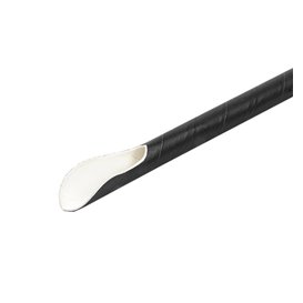 Cannuccia Cucchiaio Carta Imbustato Bianco Ø8mm 21cm (1000 Pezzi)