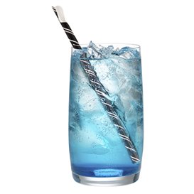 Cannuccia Cucchiaio Carta Imbustato Bianco Ø8mm 21cm (1000 Pezzi)