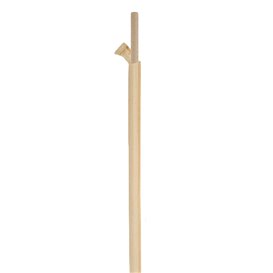 Cannuccia Dritta Carta Negrae Imbustato Kraft Ø8mm 20cm (100 Pezzi)