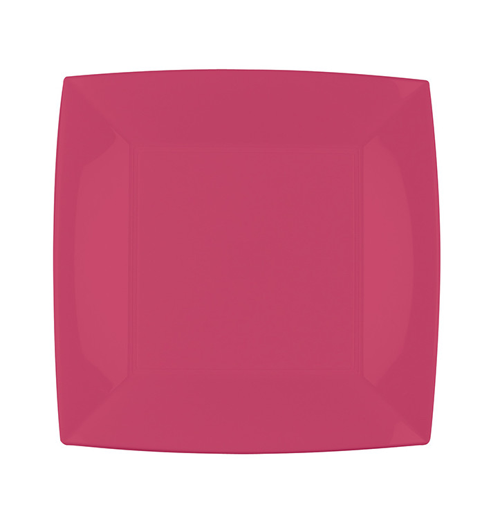 Piatto Plastica Piano Corallo Nice PP 230mm (300 Pezzi) Piatto Plastica Piano Corallo Nice PP 230mm (300 Pezzi)