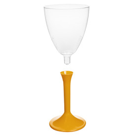 Calice Plastica Vino Gambo Mango 180ml 2P (20 Pezzi)