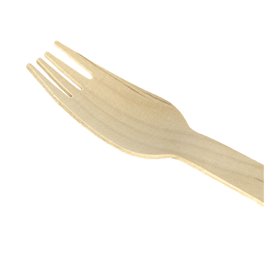 Forchetta di Legno Eco 16cm (1.000 Pezzi)