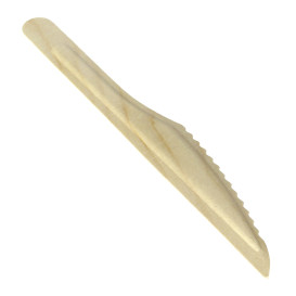 Coltello di Legno Eco 16cm (100 Pezzi)