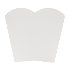 Scatola Pop Corn Piccolo Bianca 45 gr 6,5x8,5x15cm (700 Pezzi)
