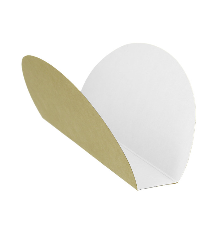 Contenitori di Carta per Tacos 13,5x2,5x6cm (100 Pezzi) Contenitori di Carta per Tacos 13,5x2,5x6cm (100 Pezzi)
