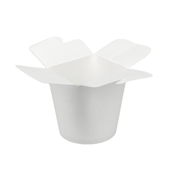 Contenitore multifunzionale 100% ECO Bianco 16Oz/480ml (500 Pezzi) Contenitore multifunzionale 100% ECO Bianco 16Oz/480ml (500 Pezzi)