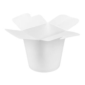 Contenitore multifunzionale 100% ECO Bianco 16Oz/480ml (50 Pezzi)