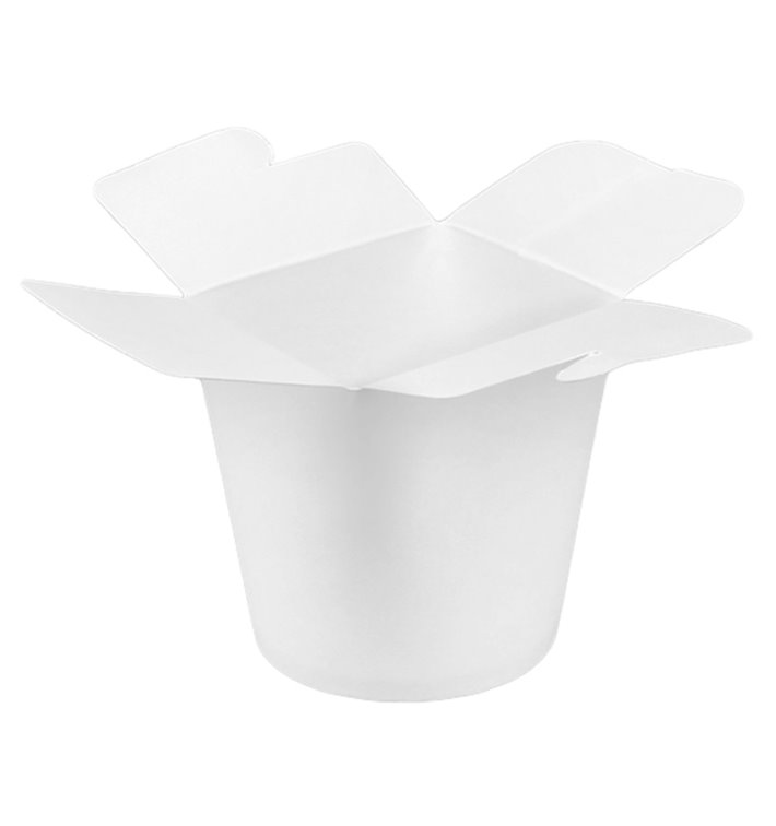 Contenitore multifunzionale 100% ECO Bianco 16Oz/480ml (50 Pezzi)