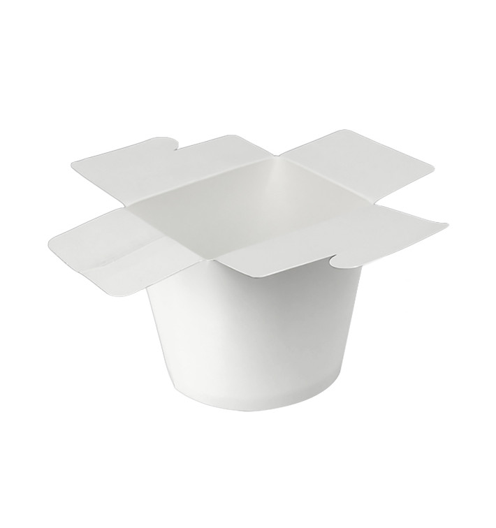 Contenitore multifunzionale 100% ECO Bianco 26Oz/780ml (50 Pezzi) Contenitore multifunzionale 100% ECO Bianco 26Oz/780ml (50 Pezzi)
