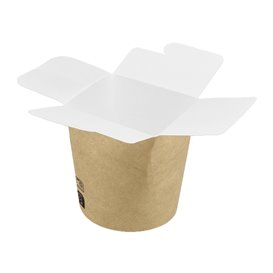 Contenitore multifunzionale 100% ECO Kraft 16Oz/480ml (500 Pezzi)