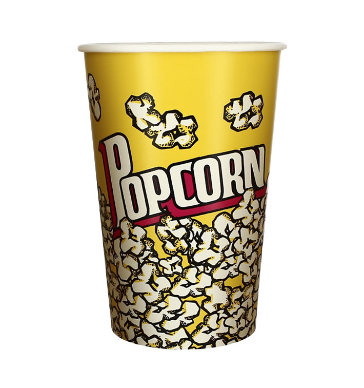 Ciotola per Pop Corn 1380ml 12,4x9x17cm (500 Pezzi) Ciotola per Pop Corn 1380ml 12,4x9x17cm (500 Pezzi)