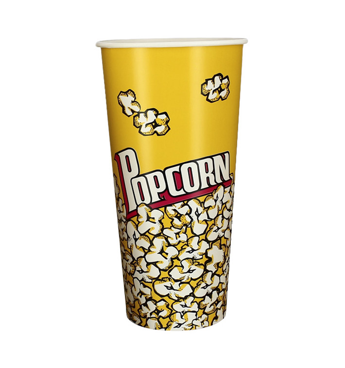 Ciotola per Pop Corn 720ml 9,6x6,5x17,7cm (50 Pezzi) Ciotola per Pop Corn 720ml 9,6x6,5x17,7cm (50 Pezzi)