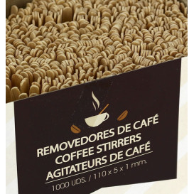Palette di Legno Naturale per Caffè 110mm (25000 Pezzi)