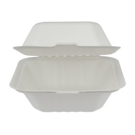 Contenitori Canna Zucchero Bianco 152x153x77mm (500 Pezzi)