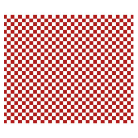 Carta Antigrasso Rosso 28x33cm (4000 Pezzi)