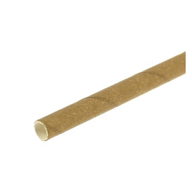 Cannuccia Dritta di Carta Kraft Ø6mm 21cm (3.000 Pezzi)