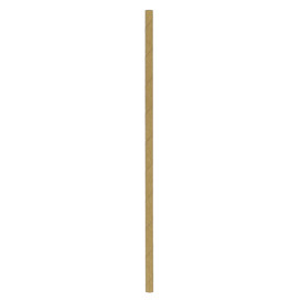 Cannuccia Dritta di Carta Kraft Ø6mm 21cm (3.000 Pezzi)
