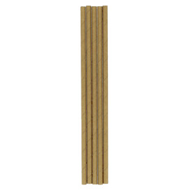 Cannuccia Dritta di Carta Kraft Ø6mm 21cm (3.000 Pezzi)