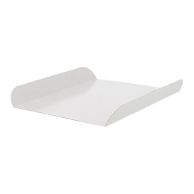 Vassoio di Carta Bianco per Gaufres 13,5x10cm (100 Pezzi)