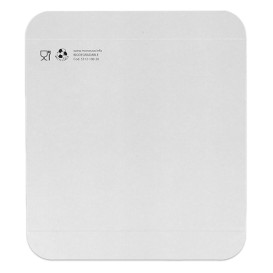 Vassoio di Carta Bianco per Gaufres 15x13cm (100 Pezzi)
