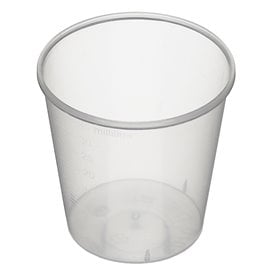 Bicchiere Riutilizzabile Infragibile PP Trasp. 35ml (50 Pezzi)