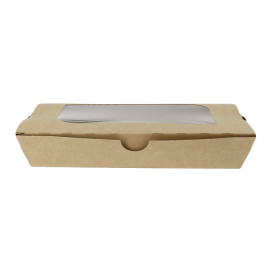 Contenitore  di Carta Premium 21x13x3,5cm 730ml (25 Pezzi)